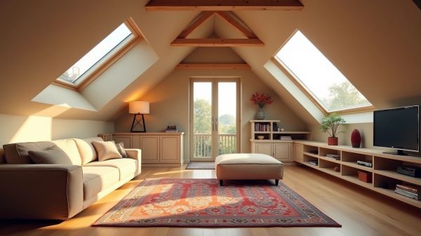 Transformez vos combles en pièces à vivre fonctionnelles